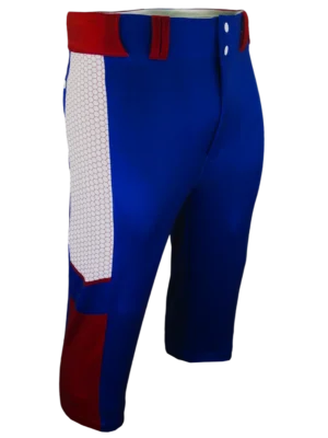 FULL SUBLIMATION TAPERED KNICKER BASEBALL PANTS W/ SUBLIMATED SIDE PANELS