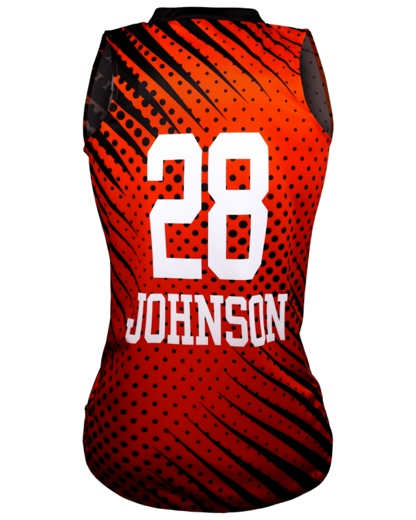 Racerback V Neck Softball Jersey 4