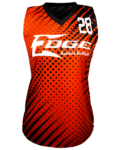 Racerback V Neck Softball Jersey 1