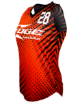 Racerback V Neck Softball Jersey 3