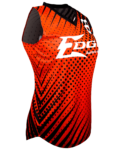 Racerback V Neck Softball Jersey 2