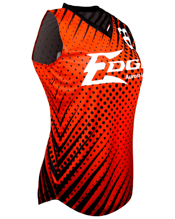 Racerback V Neck Softball Jersey 2
