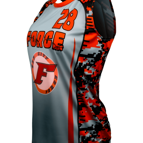 Racerback Crew Neck Softball Jersey 3
