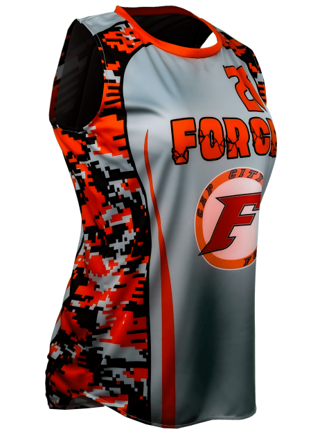 Racerback Crew Neck Softball Jersey 2