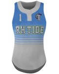 Racerback 2-Button Softball Jersey 1