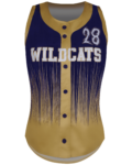 Racerback Full Button Softball Jersey 1