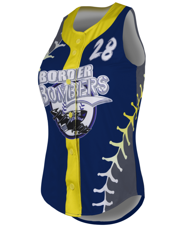 RSSBSL07POLYDEXLEFT.png Sleeveless Full Button Softball Jersey 3