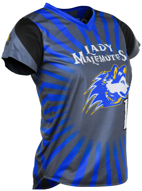 Short Sleeve V Neck Softball Jersey 2
