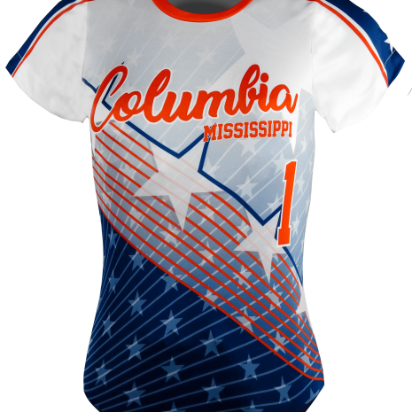 Short Sleeve Crew Neck Softball Jersey 1