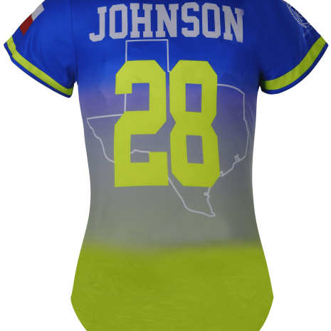 Short Sleeve 2-Button Softball Jersey 4