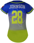 Short Sleeve 2-Button Softball Jersey 4