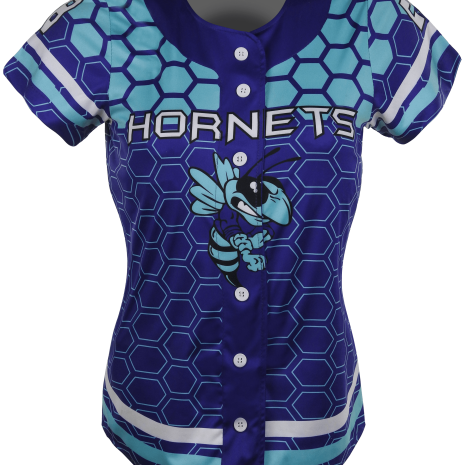 Short Sleeve Full Button Softball Jersey 1
