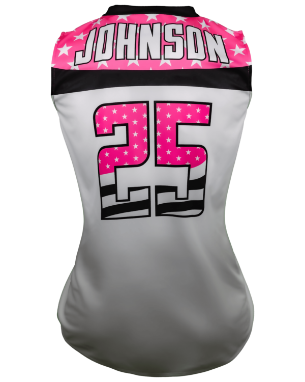 Sleeveless V-Neck Softball Jersey 4