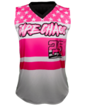 Sleeveless V-Neck Softball Jersey 1