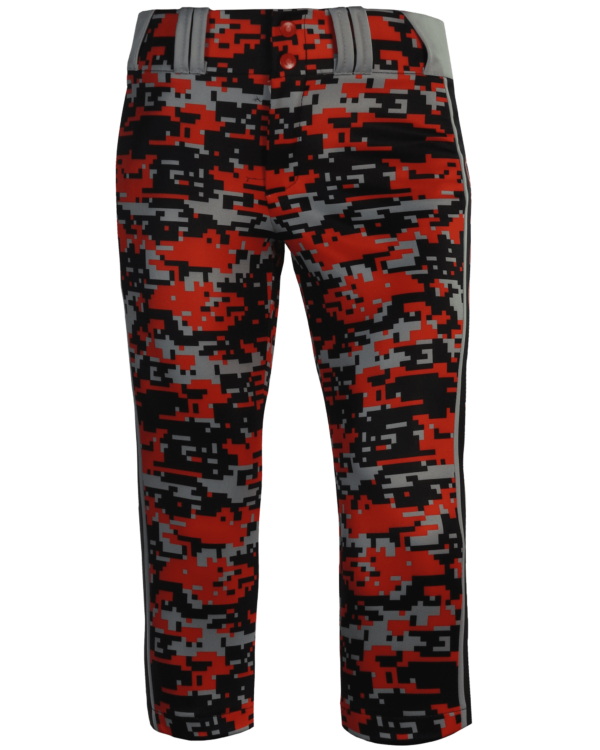 Full Sublimation Tapered Lowrise Softball Pants 2