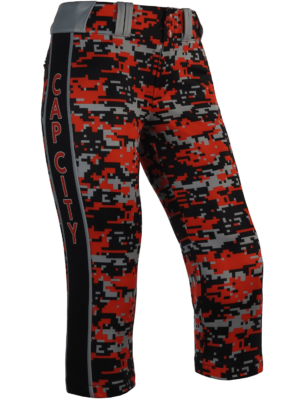 Full Sublimation Tapered Lowrise Softball Pants 1