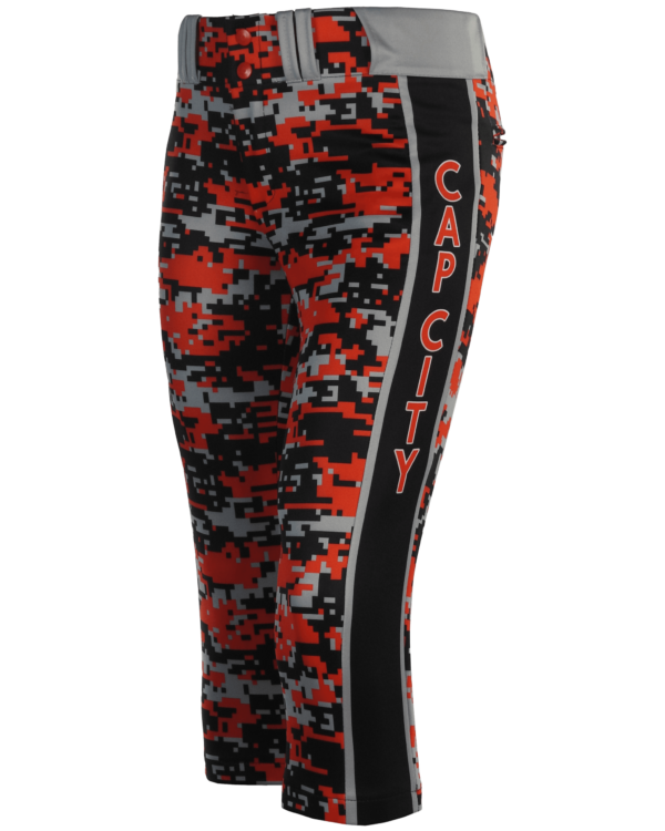 Full Sublimation Tapered Lowrise Softball Pants 3