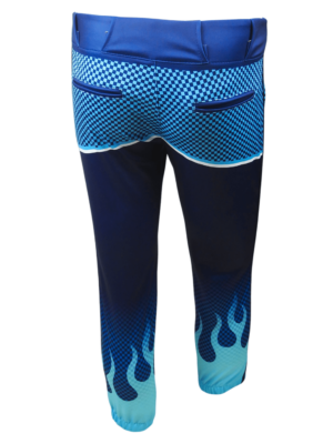 Full Sublimation Tapered Lowrise Softball Pants W/ Braiding 2