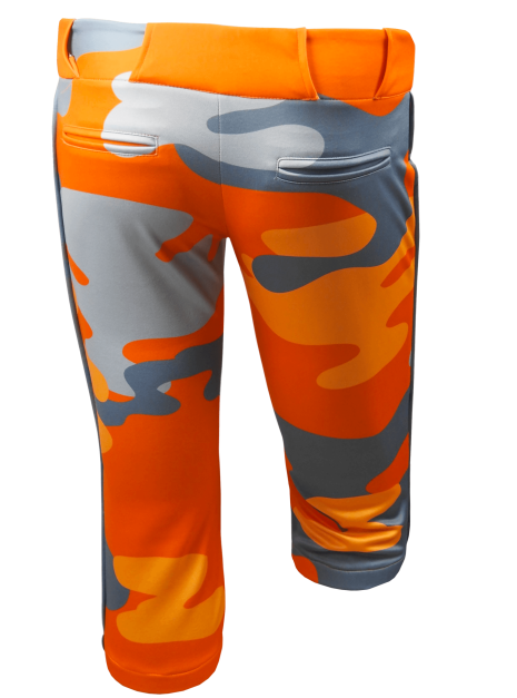 Full Sublimation Tapered Knicker Softball Pants w/ Piping 2