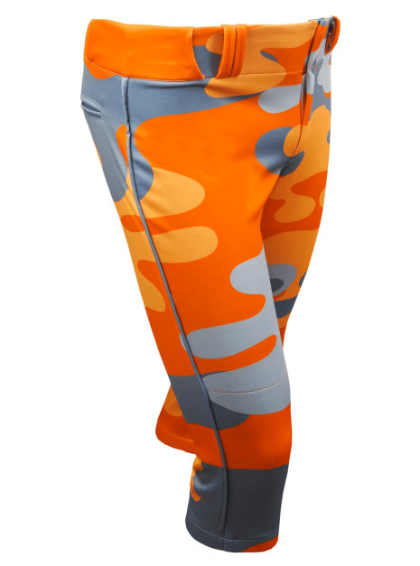 Full Sublimation Tapered Knicker Softball Pants w/ Piping 1