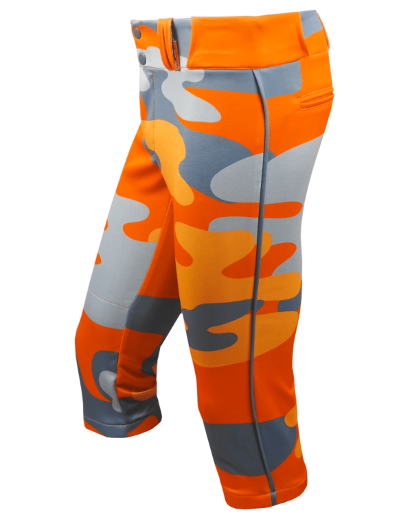 Full Sublimation Tapered Knicker Softball Pants w/ Piping 4
