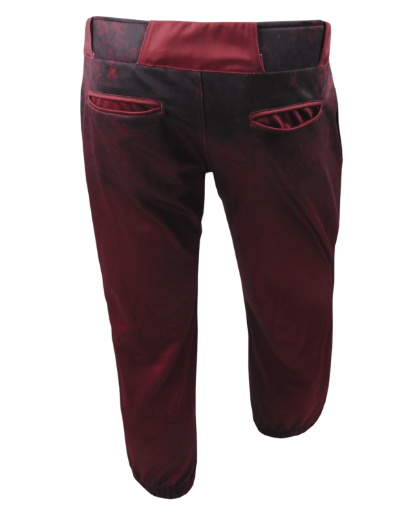 RSSBLR10POCPONTIBACK.png Full Sublimation Tapered Lowrise Softball Pants w/ Pockets 4