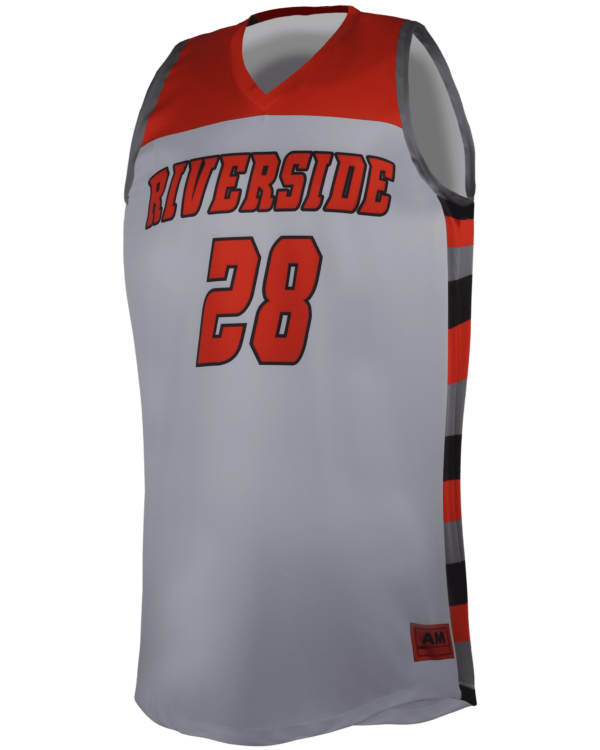 Performance INDIVIDUAL Basketball Jersey w/ Mesh Back Panel 3