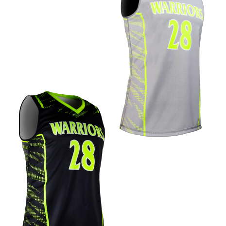 Pro SINGLE LAYER REVERSIBLE Basketball Jersey 1