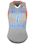 Ladies INDIVIDUAL Racerback Basketball Jersey 1