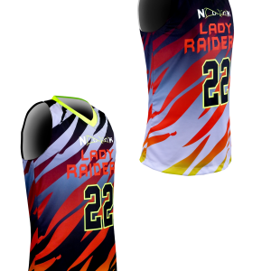 Ladies REVERSIBLE Racerback Basketball Jersey