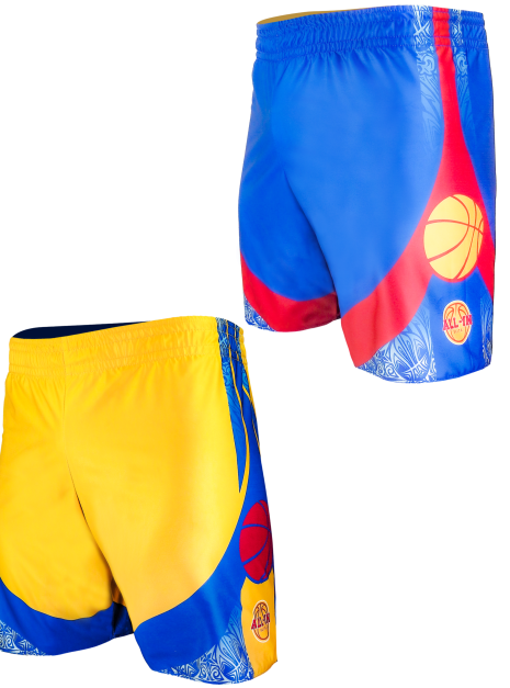 Women’s REVERSIBLE Performance Basketball Shorts 1