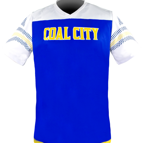 Short Sleeve V Neck Shooter Shirt 1