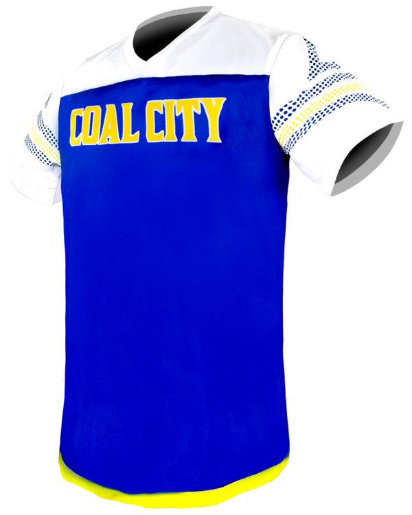 Short Sleeve V Neck Shooter Shirt 3