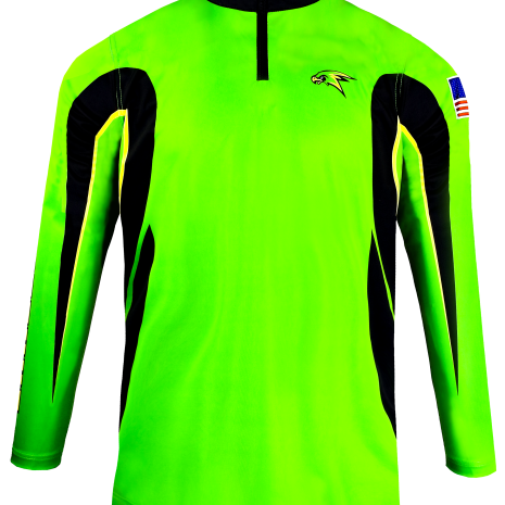 1/4 Zip Long Sleeve Shooter Shirt 1