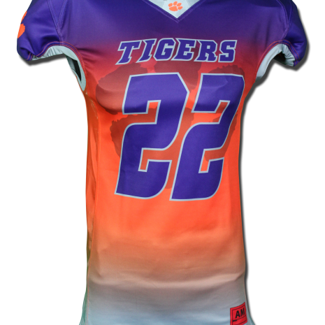 Tapered Rush Tackle Football Jersey