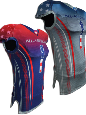 Tapered Franchise 1 Ply REVERSIBLE Football Jersey 1