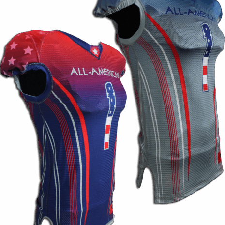 FBT1022FranchiseReversibleBothSides.png Tapered Franchise 1 Ply REVERSIBLE Football Jersey 1