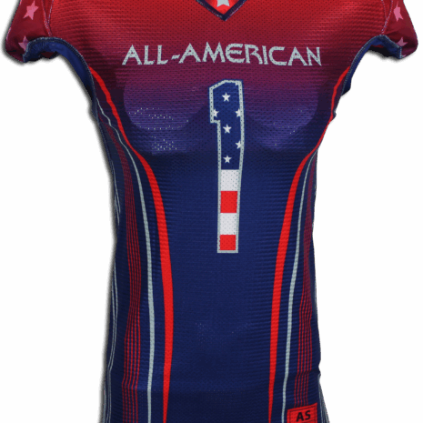 FBT1022FrontFranchise.png Tapered Franchise 1 Ply REVERSIBLE Football Jersey 2