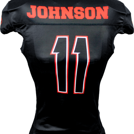 Tapered Nickle 1 Ply REVERSIBLE Football Jersey 3