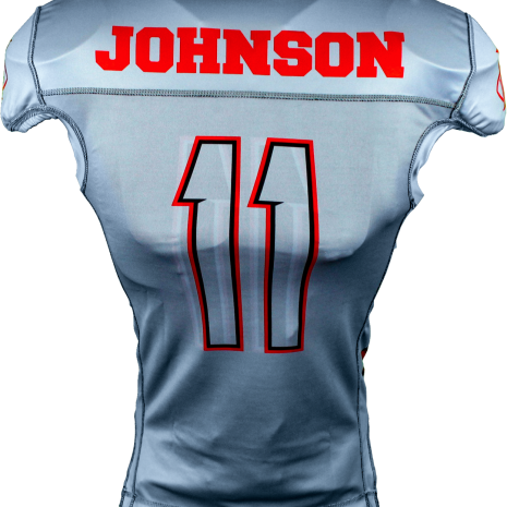 Tapered Nickle 1 Ply REVERSIBLE Football Jersey 5