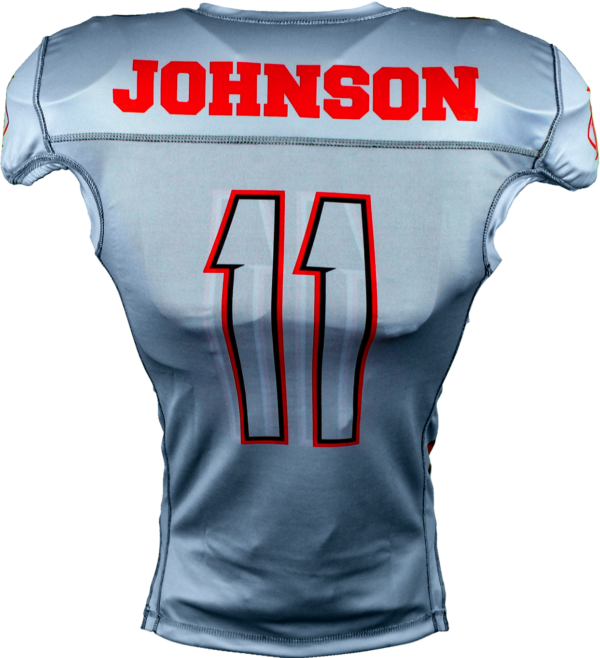 Tapered Nickle 1 Ply REVERSIBLE Football Jersey 5