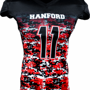 Tapered Nickle 1 Ply REVERSIBLE Football Jersey 2