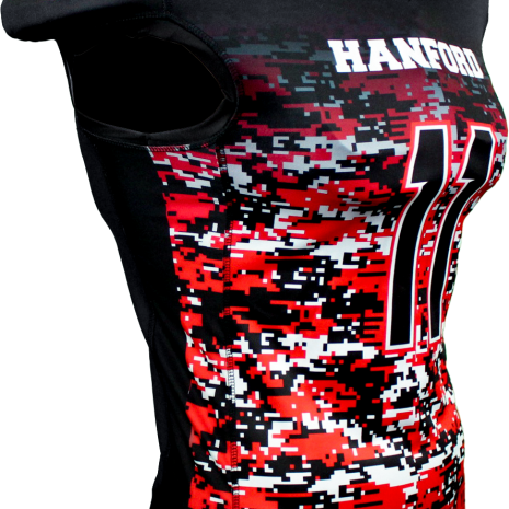 Tapered Nickle 1 Ply REVERSIBLE Football Jersey 6