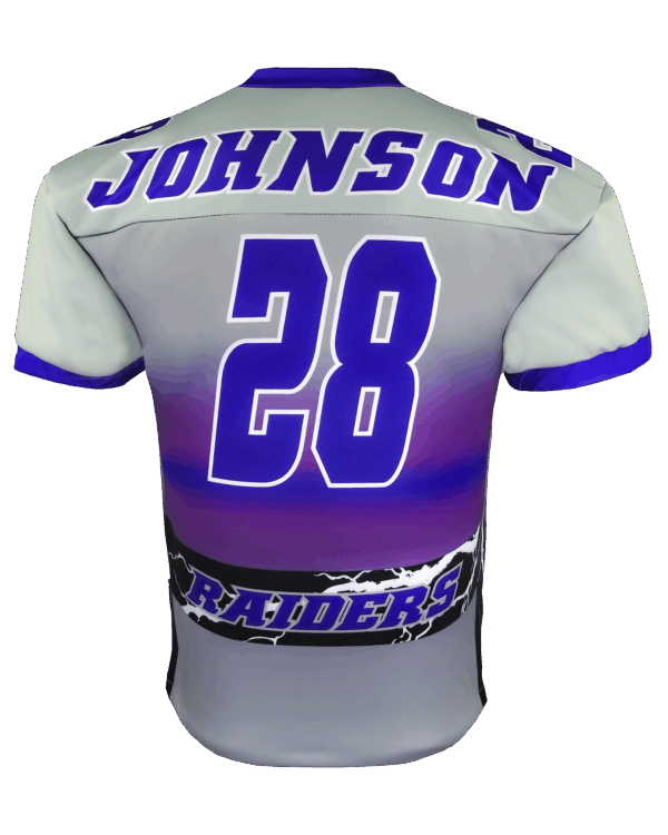 Lateral Garter Sleeve Flag Football Jersey 4
