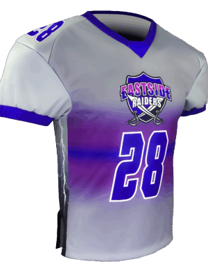 Lateral Garter Sleeve Flag Football Jersey 2