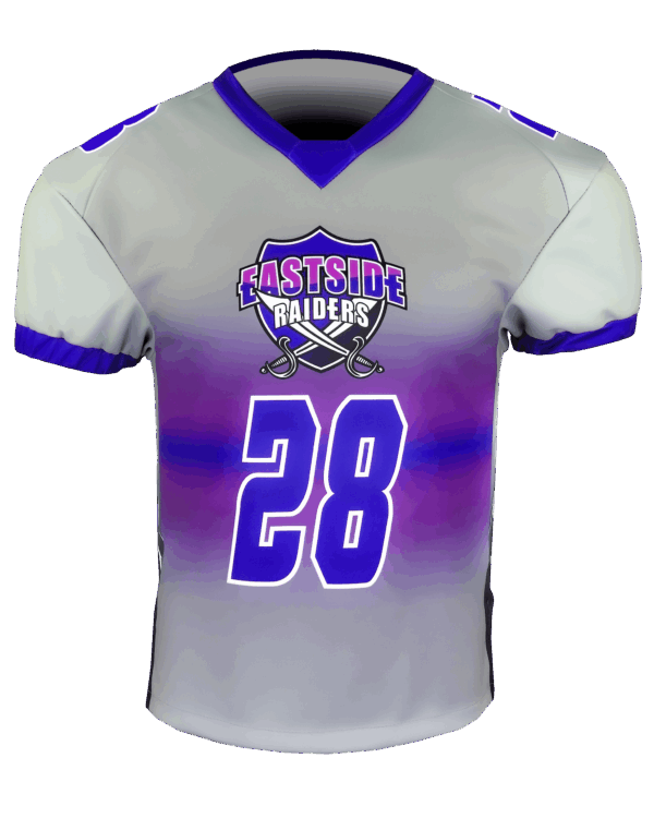 Lateral Garter Sleeve Flag Football Jersey