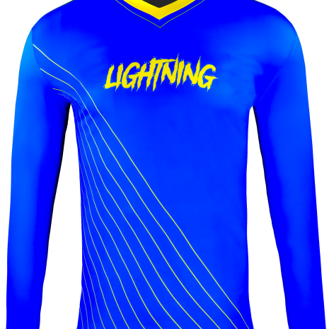 Long Sleeve V Neck Compression Tee