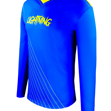Long Sleeve V Neck Compression Tee 3