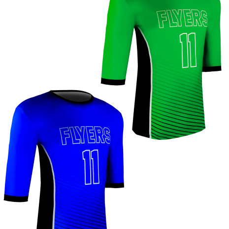 HALF SLEEVE Single Ply REVERSIBLE Crew Neck Compression Shirt