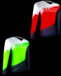 LONG SLEEVE Single Ply REVERSIBLE V Neck Compression Shirt